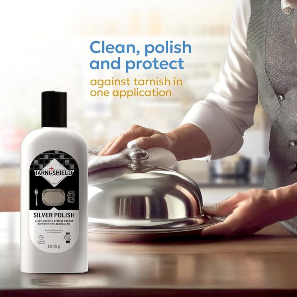 Tarni Shield Silver Polish 226gr - 8oz Crema Plata Y Metales - Image 2