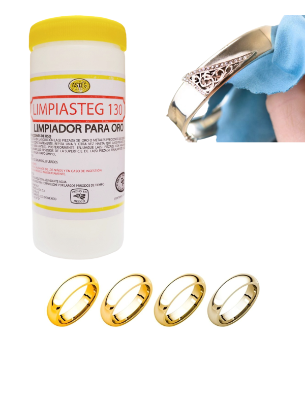 Limpiador Liquido Limpiasteg Para Oro 240 Ml Ref: 23.001 - Image 3